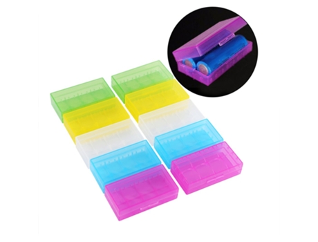 Caixa de bateria à prova d'água para 18650 18650 Caixa de bateria 2 Suporte de bateria Caixa de armazenamento Caixa de bateria Caixa de bateria Com...