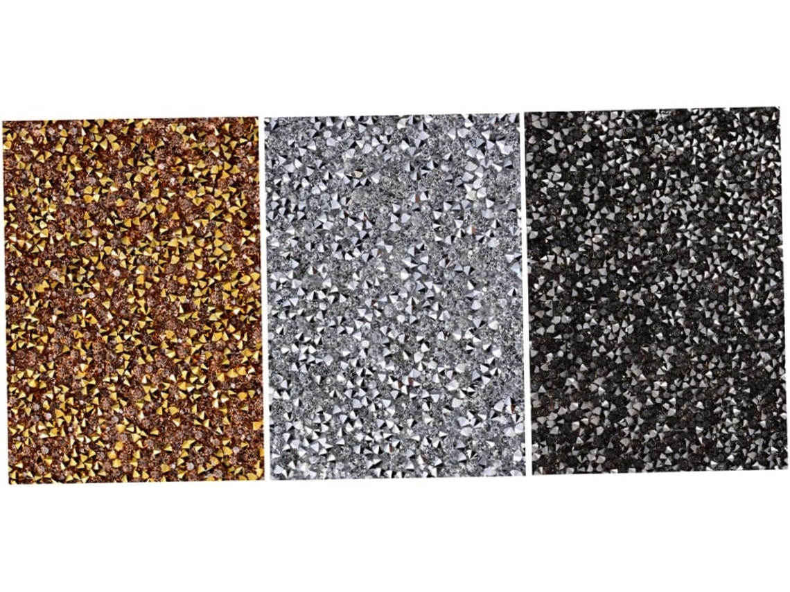 3pièces Alfombra De Manicura Lot Pour Table Pratique Et Facile A Transporter