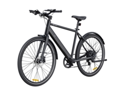 DYU Stroll 1 Bicicleta Eléctrica, 250W 36V 9Ah 100 km neumático 700C freno hidráulico Shimano 7v pantalla LED. Negro.