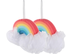 2 Pièces Éponge De Bain Para Garçon Fille Arc, En