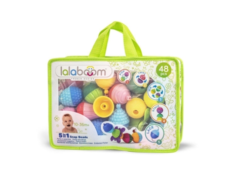 Lalaboom Bolsa De Perlas Educativas Y Accesorios 48 Piezas