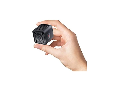 Mini Camara Espía Wifi 1080P Hd Visión Nocturna y Detección de Movimiento Cámara de Seguridad Interiornegro BISBISOUS