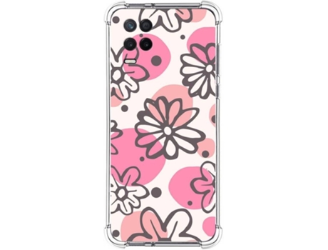 Carcasa Realme 8 5G TUMUNDOSMARTPHONE Dibujos Antigolpes Flores 09 Multicolor