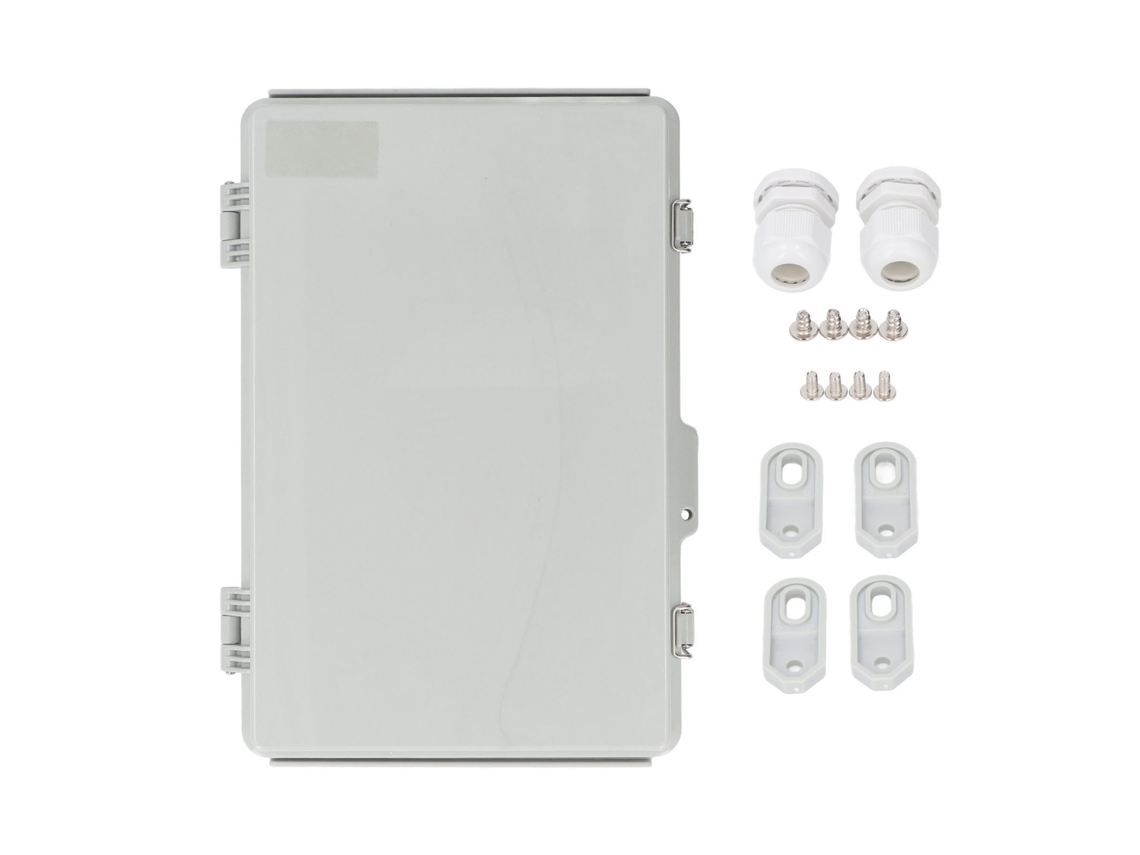 Caja De Empalme Eléctrica Ip67 Impermeable Abs Multifuncional Para Proyectos De Energía Exterior