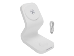 Cargador Inalámbrico 3 En 1, Estación De Carga De Viaje Plegable Para Ios 15, 14, 13, Pro, Maximum Plus, Teléfono, Reloj, Auriculares