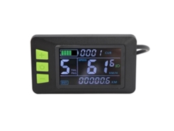 2026-pantalla Lcd Para Patinete Eléctrico, Panel De Control Resistente Al Agua 6 Pines Para Baterías 24v 36v 48v 52v 60v
