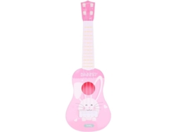 Mini Ukelele De Juguete, 4 Cuerdas, Instrumento Musical Infantil, Plástico, Conejo De Dibujos Animados, Educación Temprana.