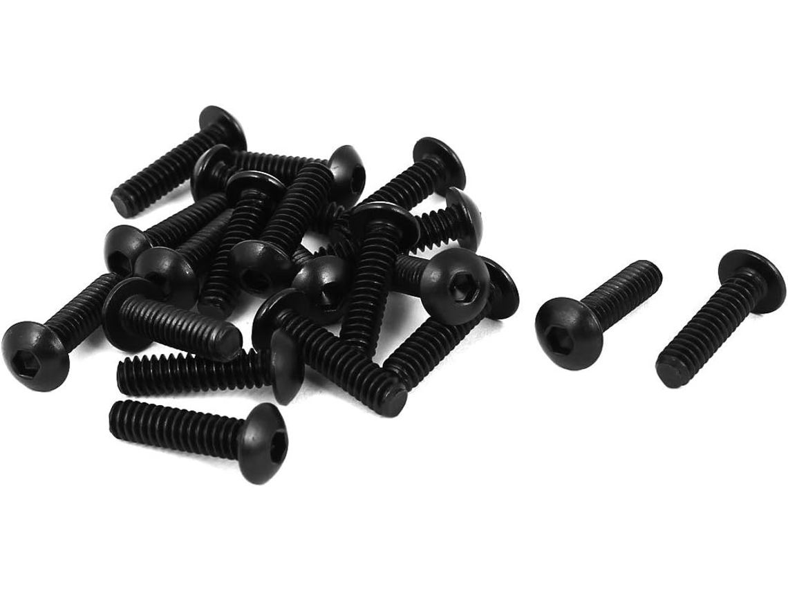 Tornillos para máquinas con cabeza hexagonal interna, acero, 10 24 x 3/4'' CHABERLU