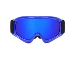 Gafas de esquí para niños con doble lente, seguridad, antivaho y protección contra el viento.