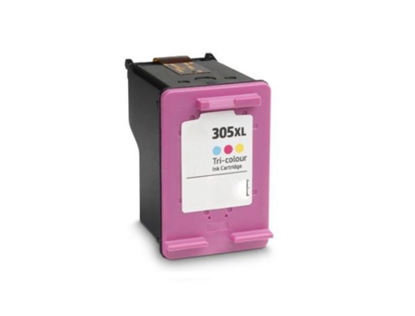 Cartucho de Tinta Compatível Hp 305Xl Cores 3Ym63Ae / 3Ym60Ae