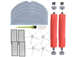 Kit de repuesto con cepillos principal y laterales y accesorios de filtro para aspiradora robot serie S7.