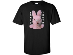 Sonic Youth Dirty Bunny black T-shirt Rockinstone Unisex Adults Best Sellers Size:m