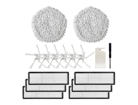 Kit de acessórios para aspirador robô xiaomi dreame w10 / w10 pro