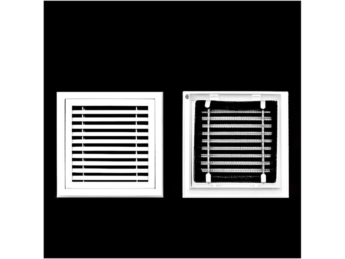 Rejilla De Ventilación, Rejilla Plástico Abs Para Encimera Cocina - Ventilación Puerta, Cubierta Rectangula...