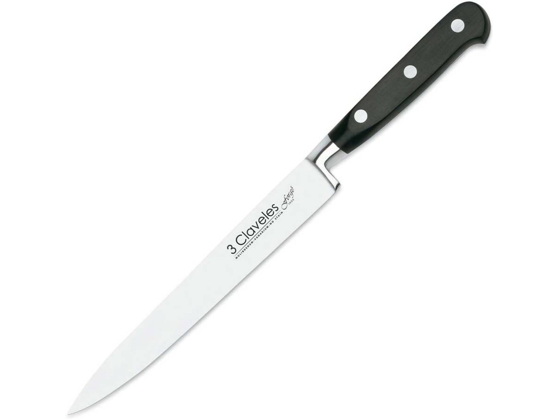 Cuchillo de Cocina 3 CLAVELES (Acero inoxidable - 18 cm - 7")