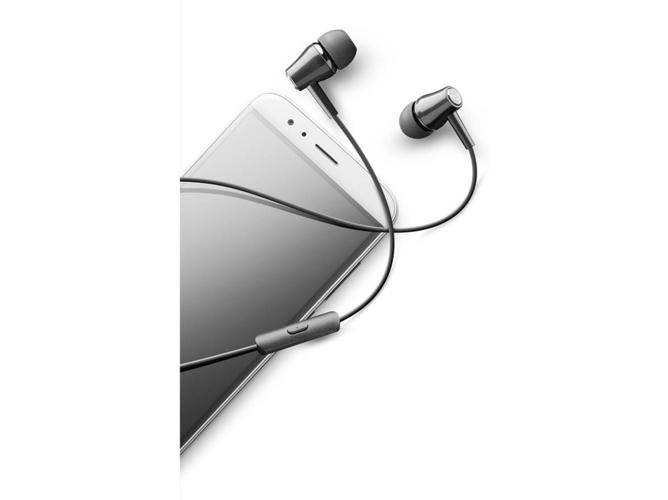 Auriculares con Cable CELLULARLINE AUINEARK (In Ear - Micrófono - Negro)