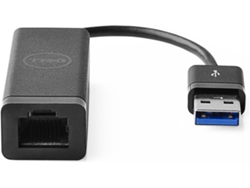 Cable USB DELL (USB 3.0 - RJ45 - Negro)