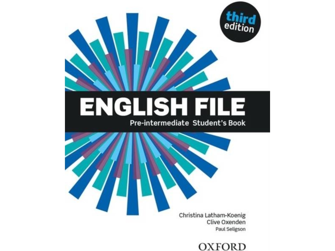 Libro .English File Pre-Intermediate Student de Christina Latham-Koenig (Inglés)
