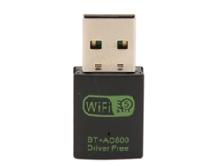 Adaptador Inalámbrico Usb Bluetooth 5.0 Dongle Wifi De Doble Banda 5g Para Windows Xp 7 8 10
