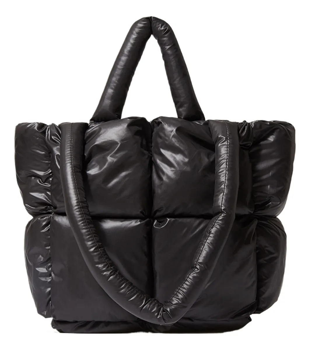 Bolso acolchado para mujer, bolsos tote para mujer, vayotoy