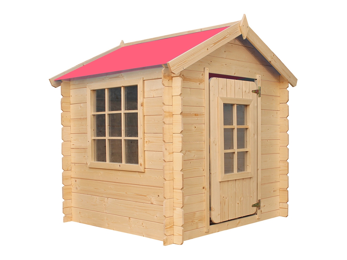 Caseta Infantil TIMBELA M570R-1 Sin Suelo (1 M² - 114 x 111 x 121Cm)