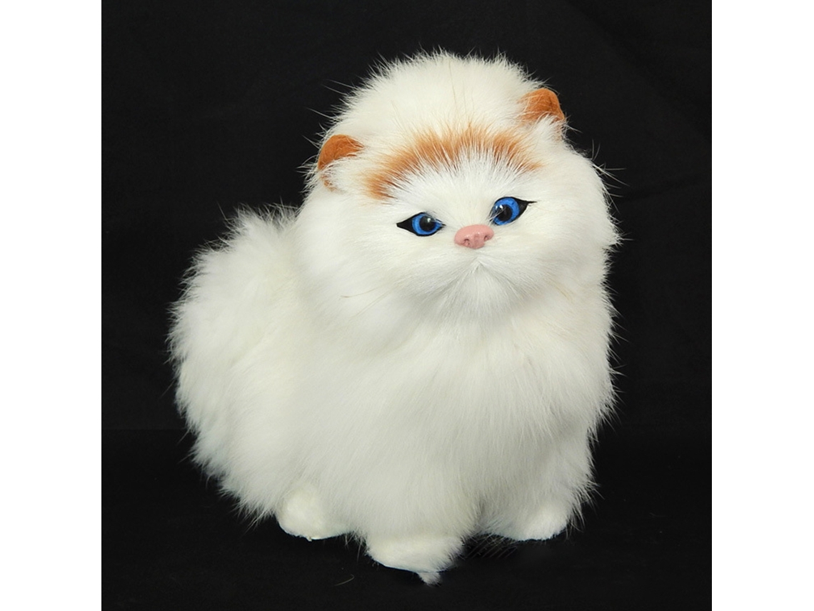 Peluche De Gato Simulado Con Sonido De Maullido Para Niños, Adorable Juguete De Mascota Para Mayores De 6 Años.