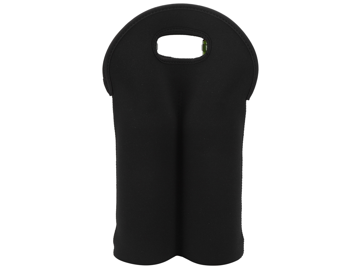 2 bolsas portátiles de neopreno para vino, para proteger las botellas y aislarlas térmicamente.