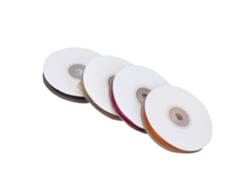 4 Piezas Cinta De Organza Chiffon Para Manualidades Envolver Regalos Decoración Bodas Fiestas Hacer Lazos 0.9cm