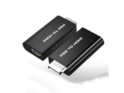 Convertidor De Ps2 A Hdmi, Adaptador De Vídeo De Ps2 A Hdmi, Convertidor De Interfaz De Alta Definición Para Consolas De Videojuegos.