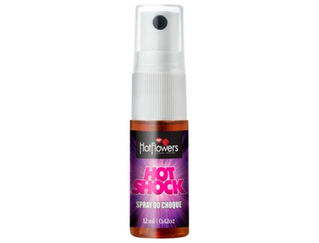 Spray Vibrador Hot Shock 12 Ml HOT FLOWERS