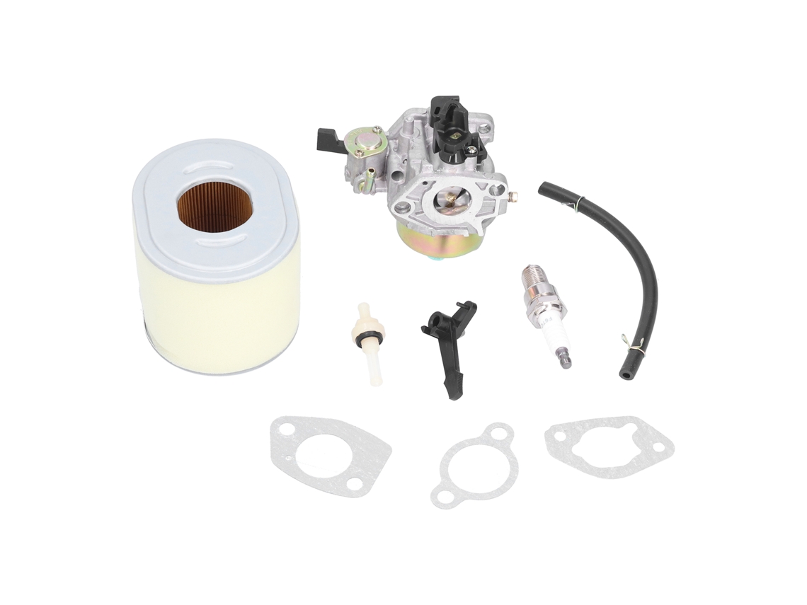 Conjunto De Carburador Gx270 Gx240 Para Minitractor Con Carcasa De Acero Oem 16100-ze2-w71