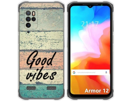 Carcasa Ulefone Armor 12 5G TUMUNDOSMARTPHONE Dibujos Madera 01 Multicolor