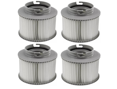 Filtro de 4 Paquetes para Piscinas Hinchables Mspa INF