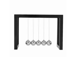 Péndulo de metal con forma de bola, decoración científica, escritorio, oficina, blanco y negro
