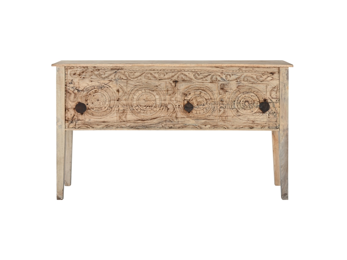 Consola Teca Mango Tallas Antiguas 150x40x85cm