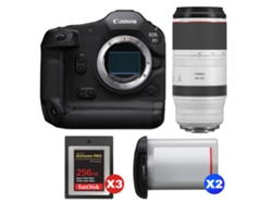 Canon Eos R1 + Rf 100-500mm F/4.5-7.1 L Is Usm + 3 Sandisk 256gb Extreme Pro Cfexpress Type B + 2 Canon Lp-e19 + Ebook Pricedirect