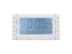 Reloj Despertador Digital Con Pantalla Grande, 3 Alarmas, Función De Repetición, Fecha, Hora, Temperatura, Funciona Con Pilas, Led Para Dormitorio/oficina