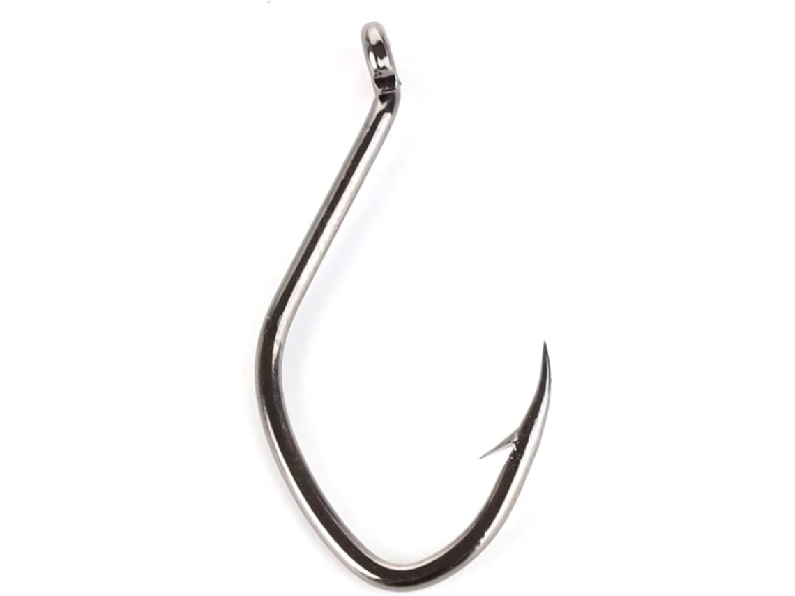 Juego De Anzuelos Portátiles Circulares Para Pesca Bagre, 10 Piezas/paquete, Acero Alto Carbono, Tamaños 2...