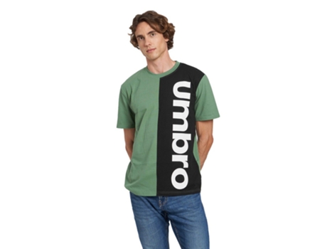 Camiseta de Hombre para Fútbol UMBRO Gemini Verde (M)