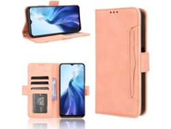 Funda Para Iphone 17 Pro, Con Ranura Para Tarjetas, Funda Tipo Cartera De Piel Sintética, Elegante Funda Lisa Para Teléfono.