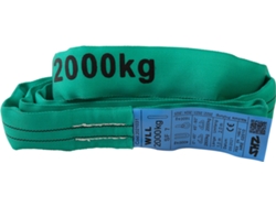 Cinta Redonda SHZ Sling 1M, Max. Load 2000 kg Nach En 1492-2 Sf7 Green