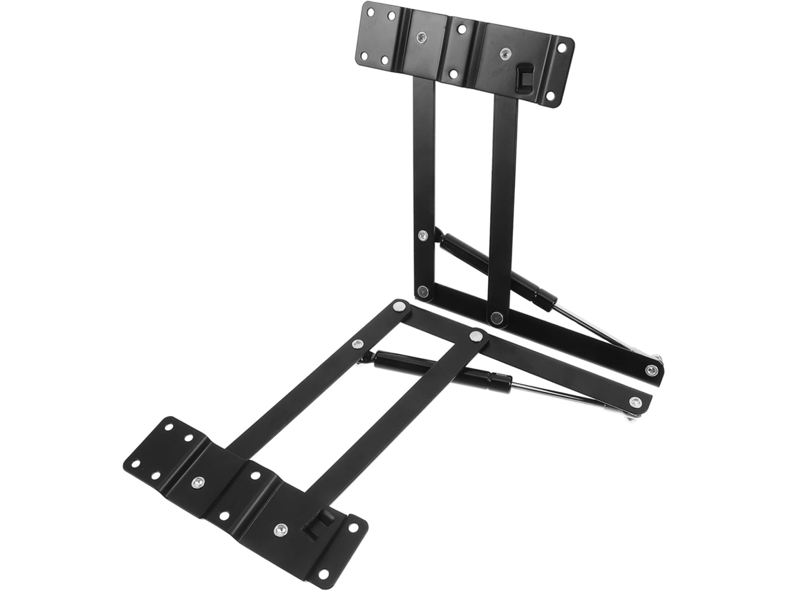 Par De Bisagras Neumáticas De Resorte Para Mesas, Soporte Para Muebles De Fácil Instalación.