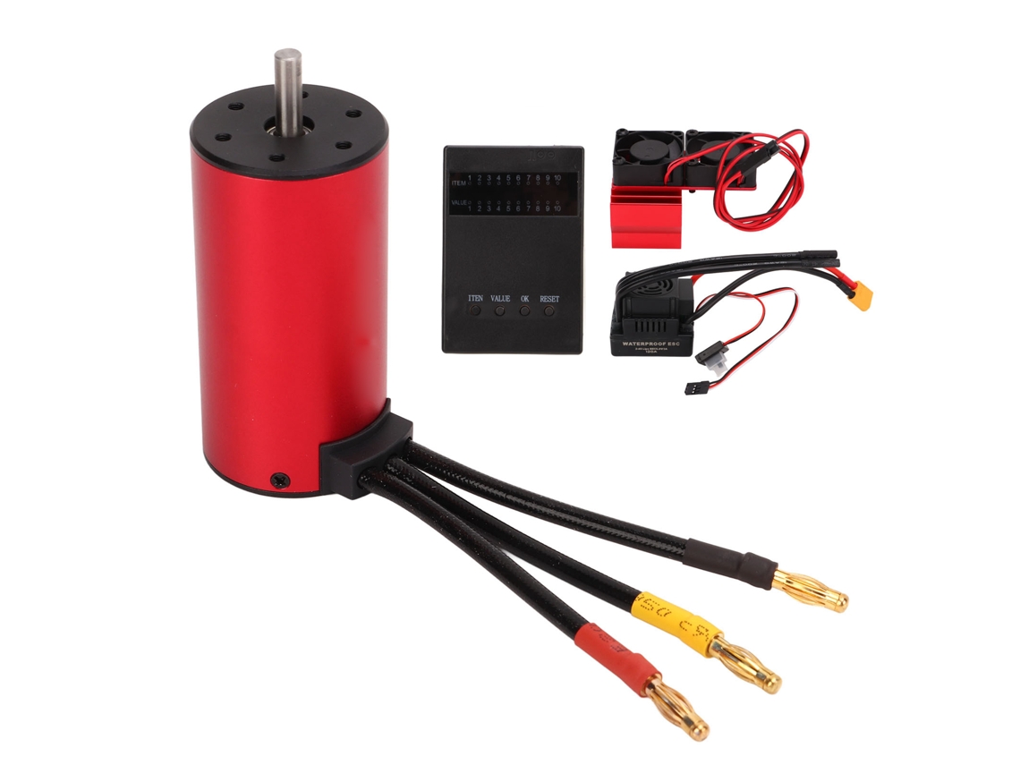 Motor sin escobillas S3670 de 2150 kV para coche RC HSP de 1/8".