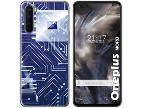 Carcasa OnePlus Nord TUMUNDOSMARTPHONE Circuito Multicolor