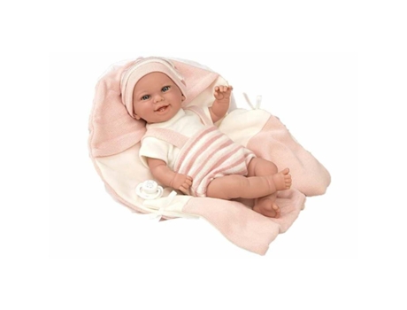 Bebé de Jugar ARIAS Elegance Babyto Chupete 35 cm Rosa (Edad Mínima Recomendada: 3 años)