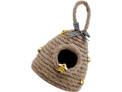 Adorno Colgante De Colmena Tejida En Cuerda Natural De 21 Cm, Decoración Para El Hogar Y El Balcón