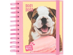 Agenda Escolar ERIK EDITORES Studio Pets Dogs (2021/2022 - Diario - 14x16cm)