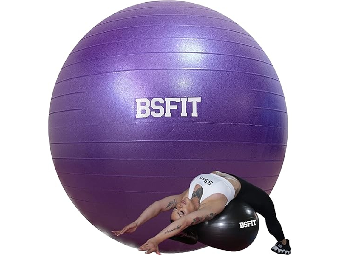 Pelota 65 Pilates Y Yoga Embarazadas Balon Ejercicios Gymball Bsfit