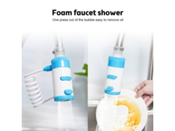 Extensor De Grifo Giratorio Ajustable De 360°, 3 Modos, Extensible Hasta 60 Cm, Para Cocina Y Baño.