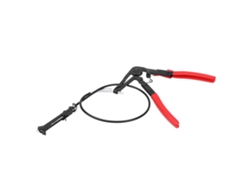 Alicates de pinza con garganta flexible para tuberías, cables y mangueras. Herramienta neumática duradera fabricada en acero al carbono.